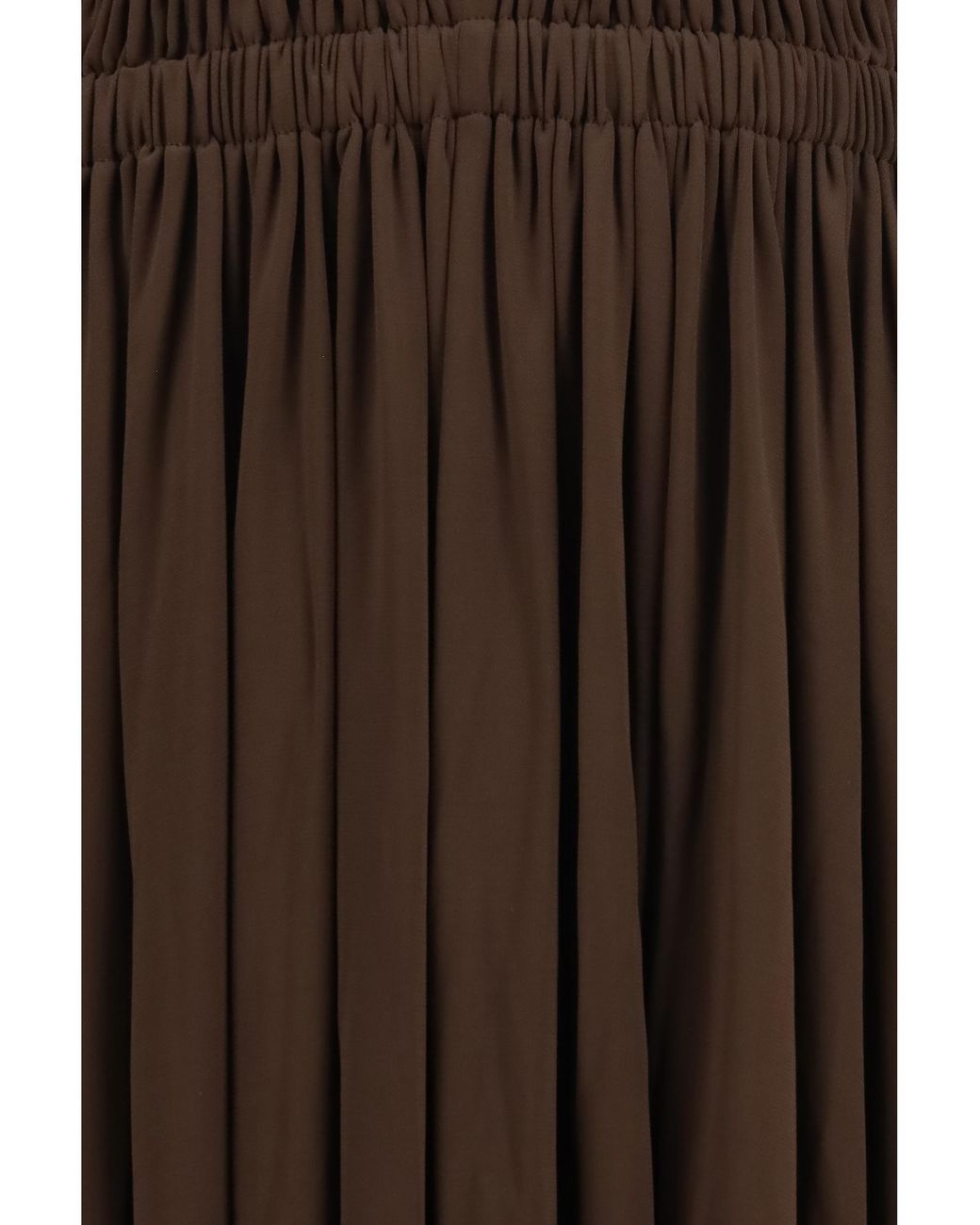 Alaïa Brown Dress Deesse Viscose