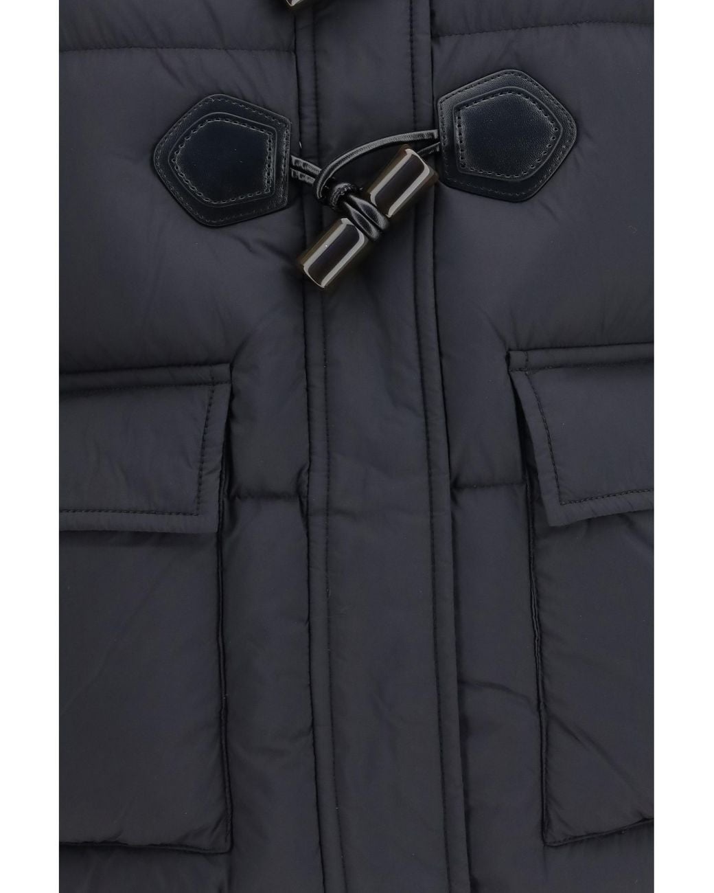 Ganni Blue Future Nylon Puffer Jacket