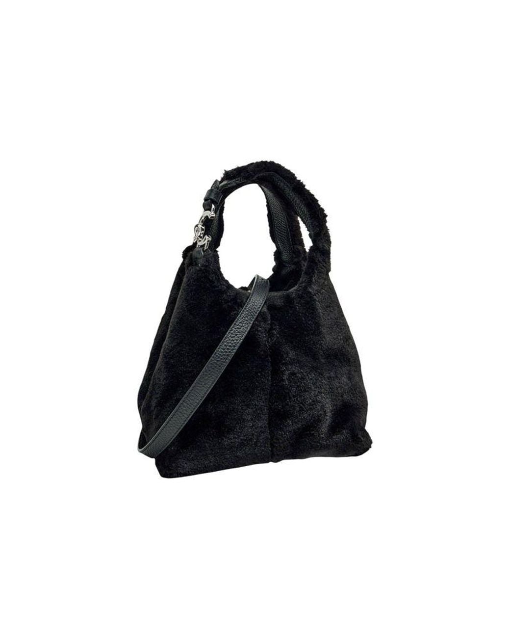 Coccinelle Black Shoulder Bag Polyester