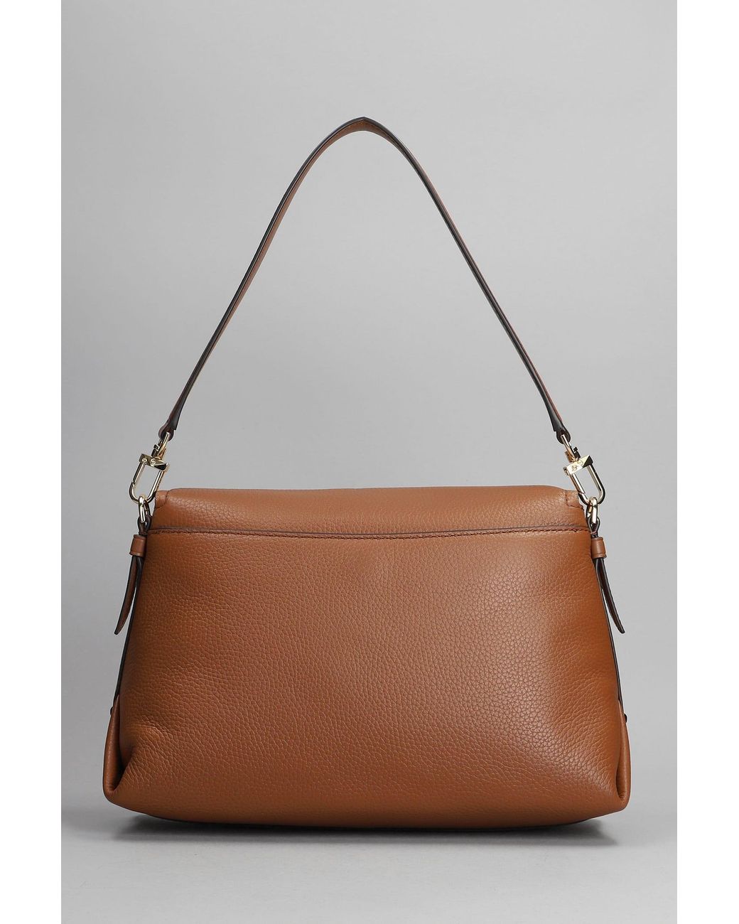 Michael Kors Brooklyn Shoulder Bag In Leather Color Leather in