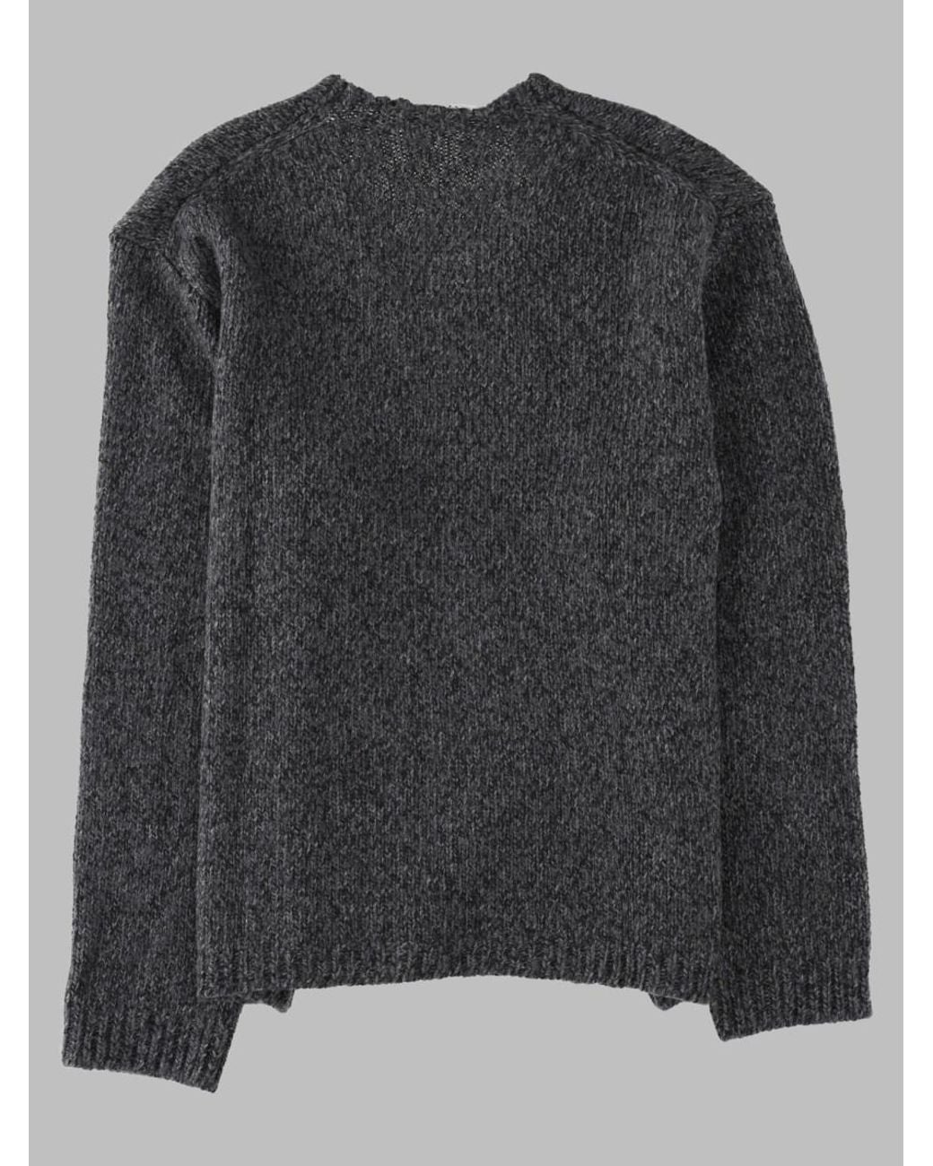 Our Legacy Gray Wool Jumper Sweater for men