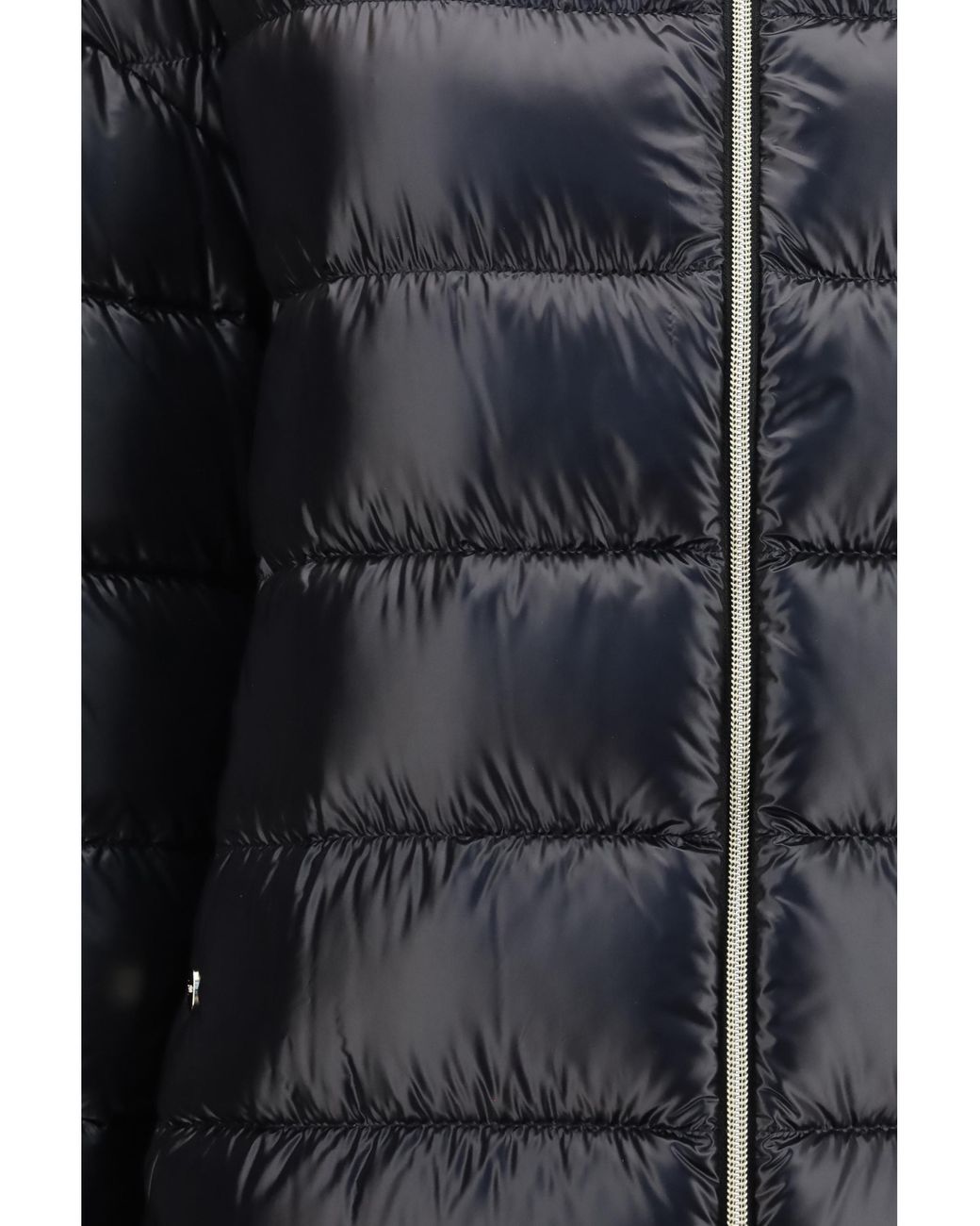 Herno Blue Black Polyester Coat