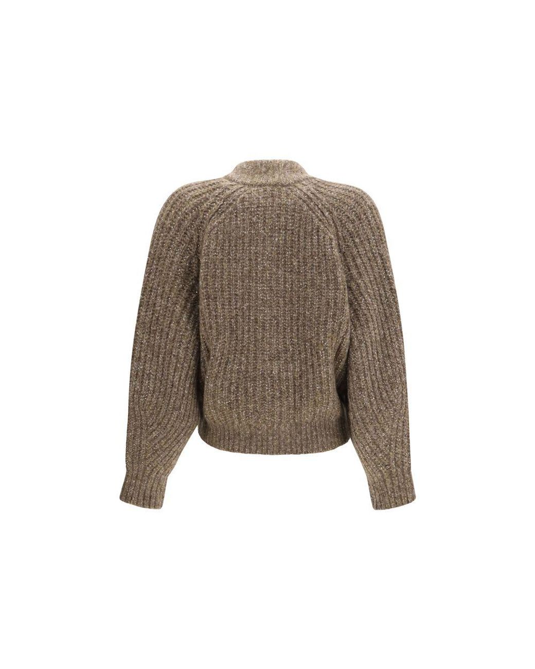 Brunello Cucinelli Brown Cashmere Cardigan