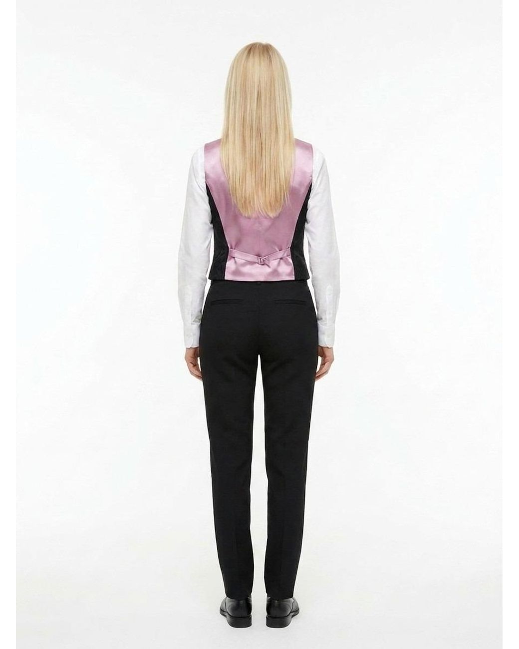 Dolce & Gabbana Black Acetate Waistcoat Clothing