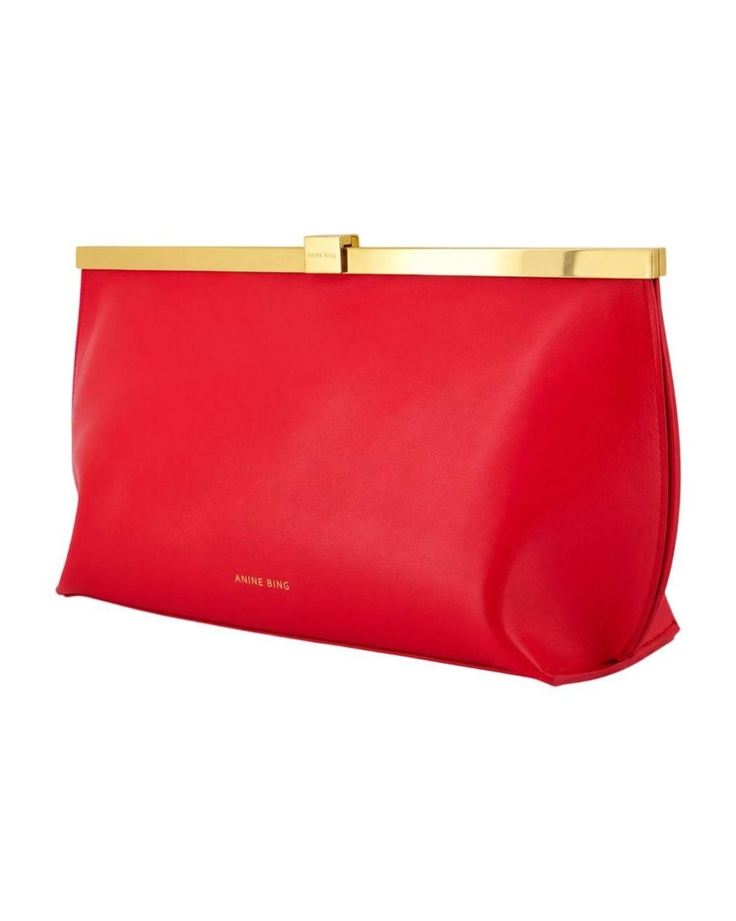 Anine Bing Red Anine Clutch