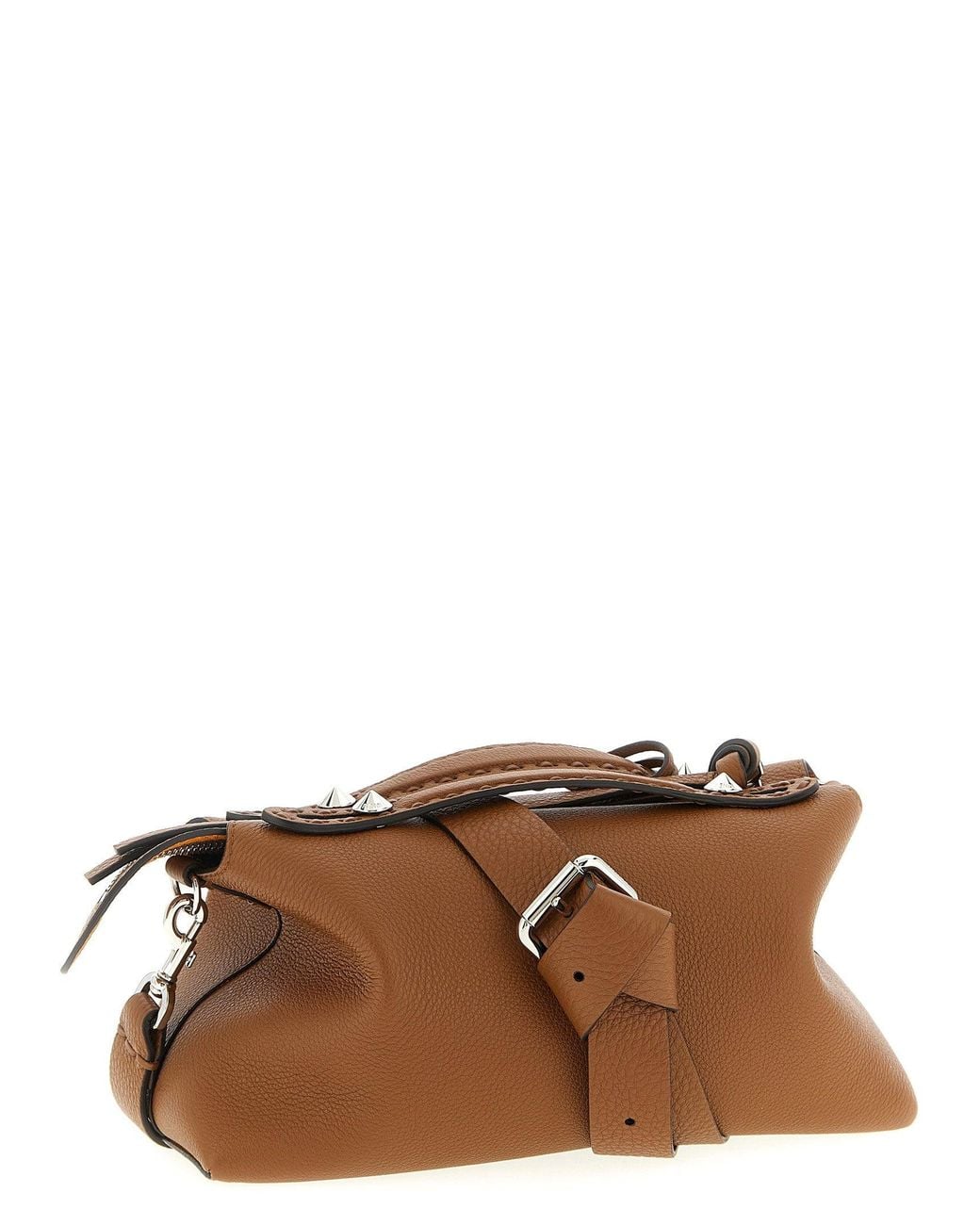 Fendi Brown Top Handle Bag