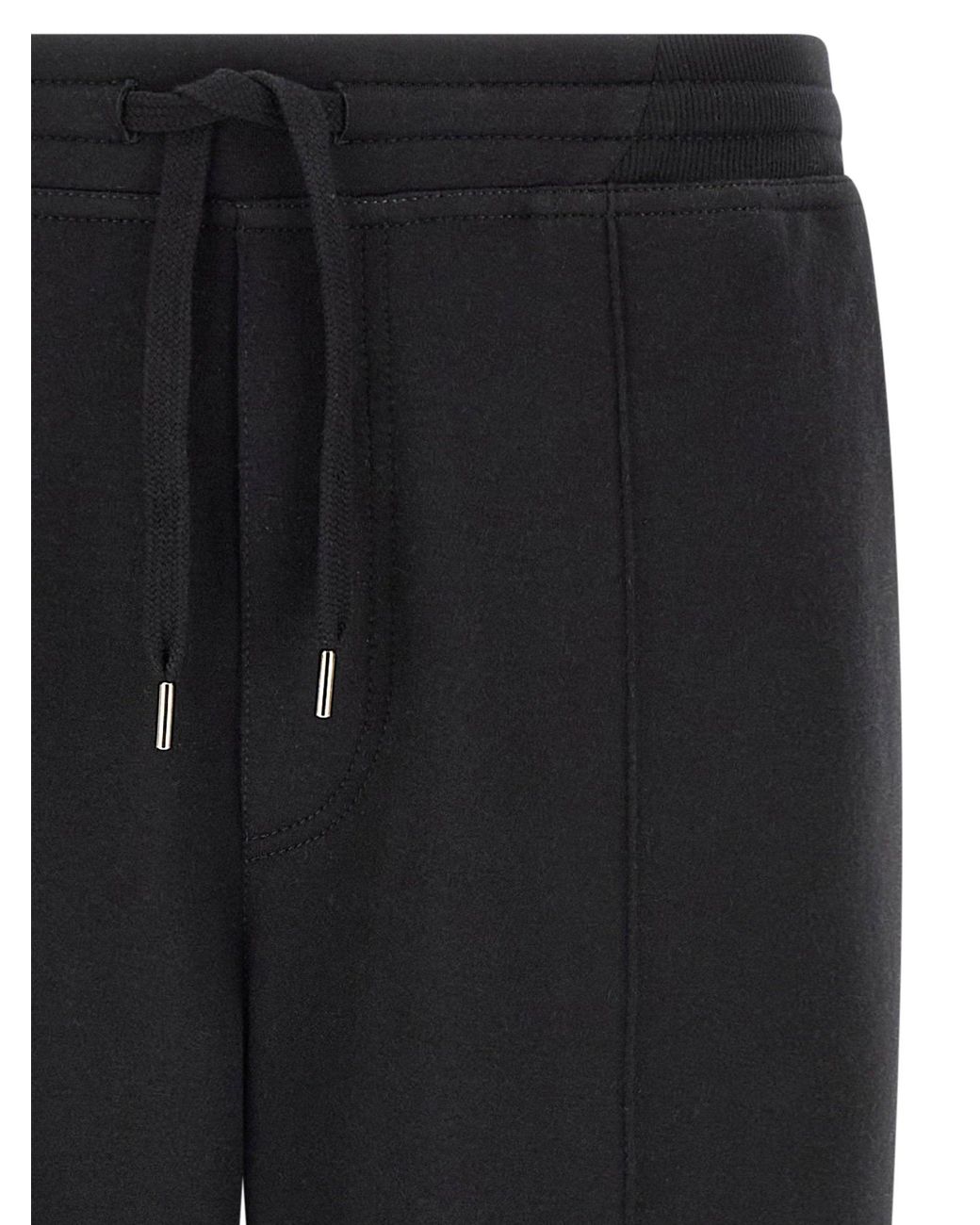 Brunello Cucinelli Black Cotton, Cashmere And Silk Joggers for men