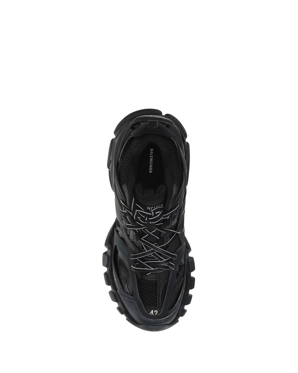 Balenciaga Black Track Sneakers Upper: Polyester Trainers for men
