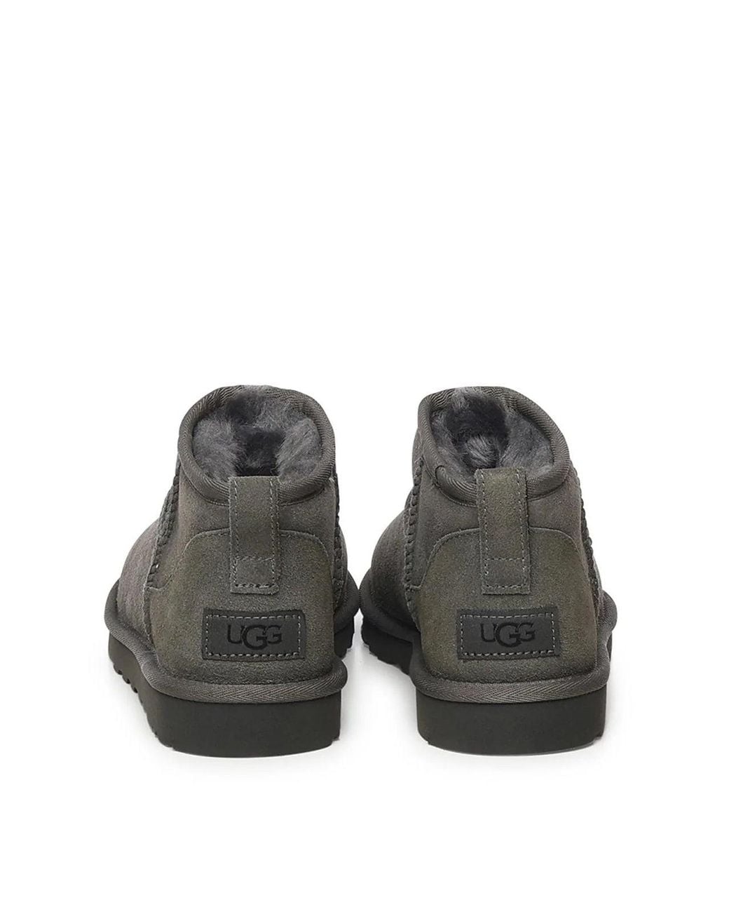 Ugg Gray Ugg Australia Suede Boots for men