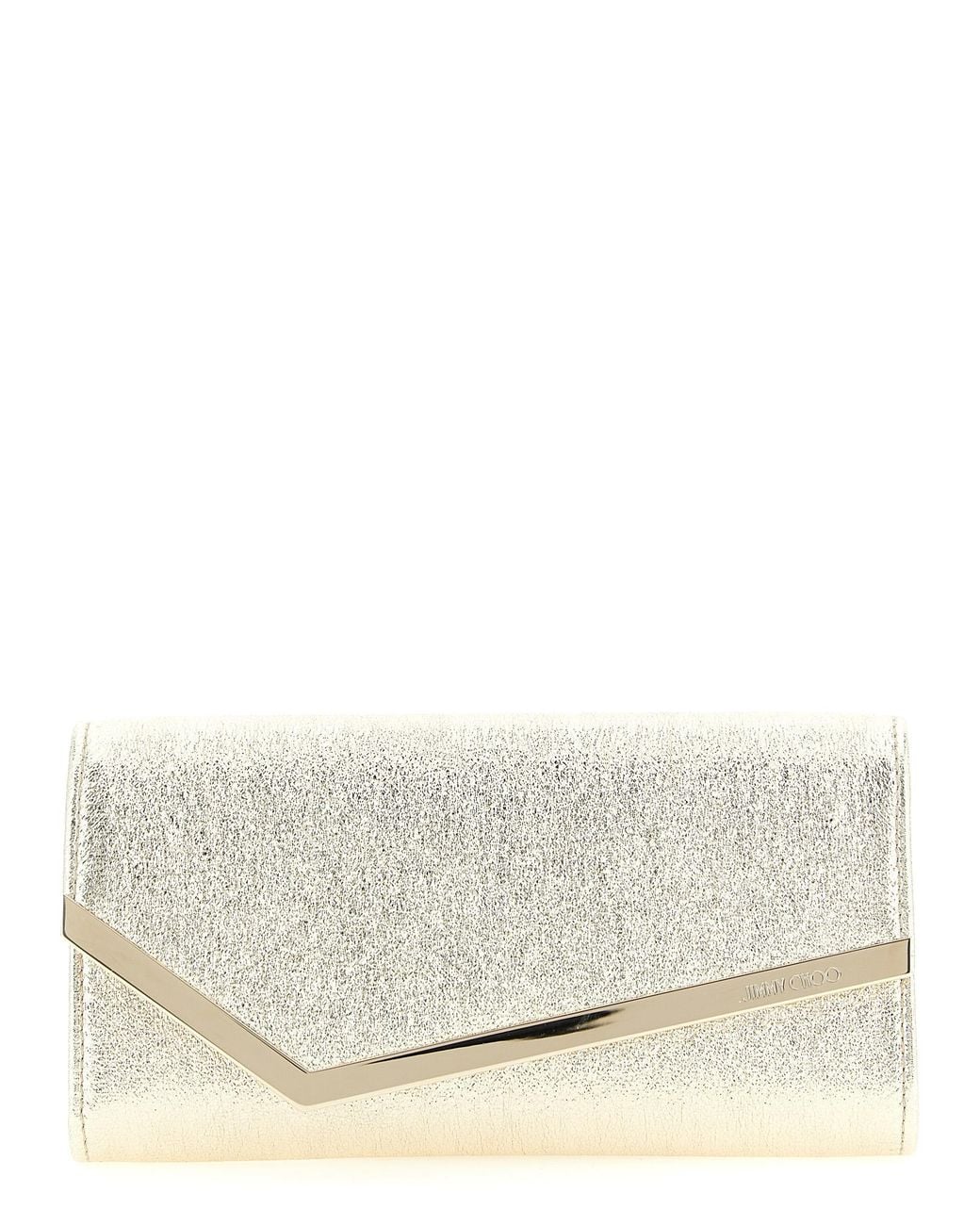 Jimmy Choo Gray 'Emmie' Clutch