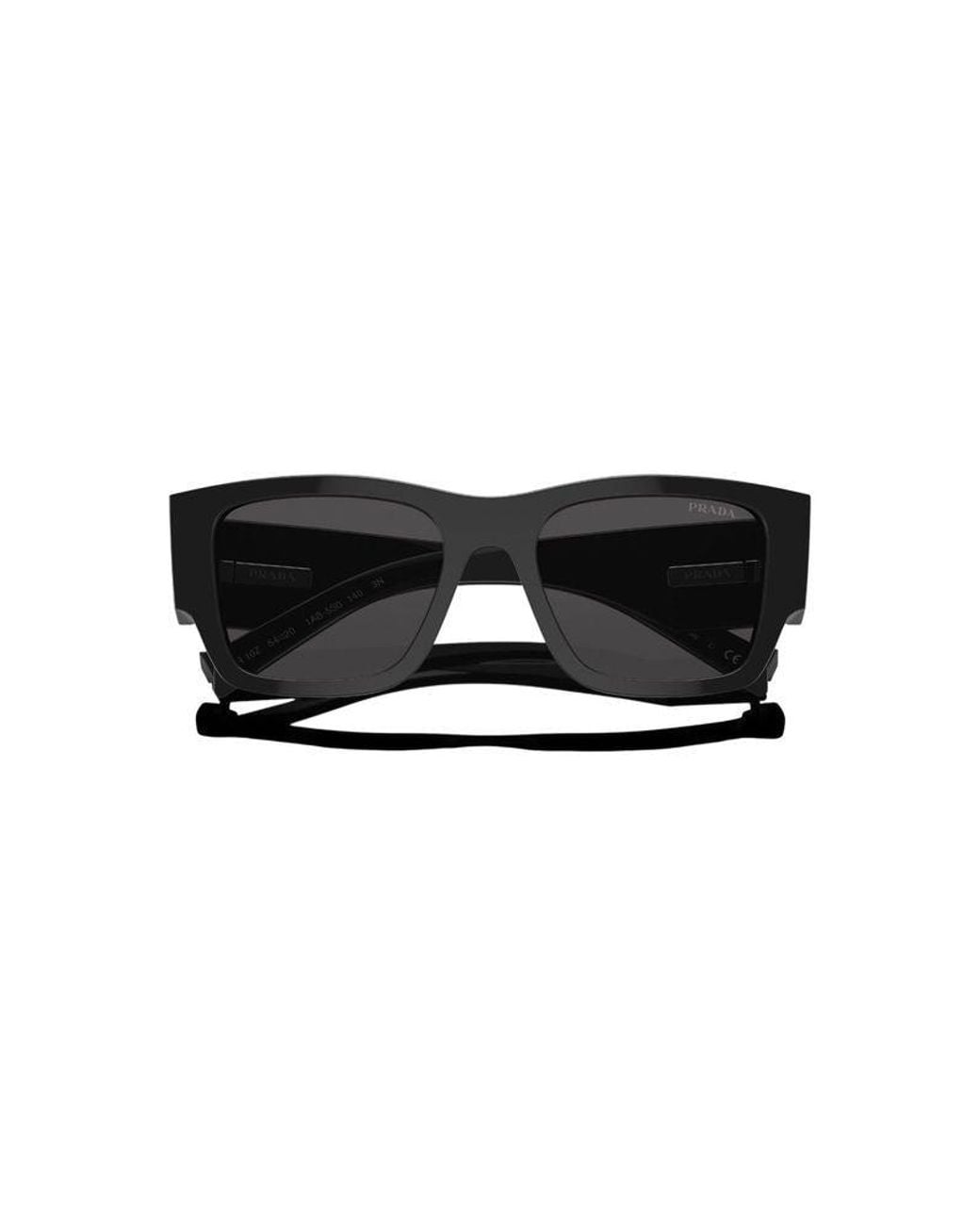 Prada Black Prada 0Pr Acetate Square Sunglasses
