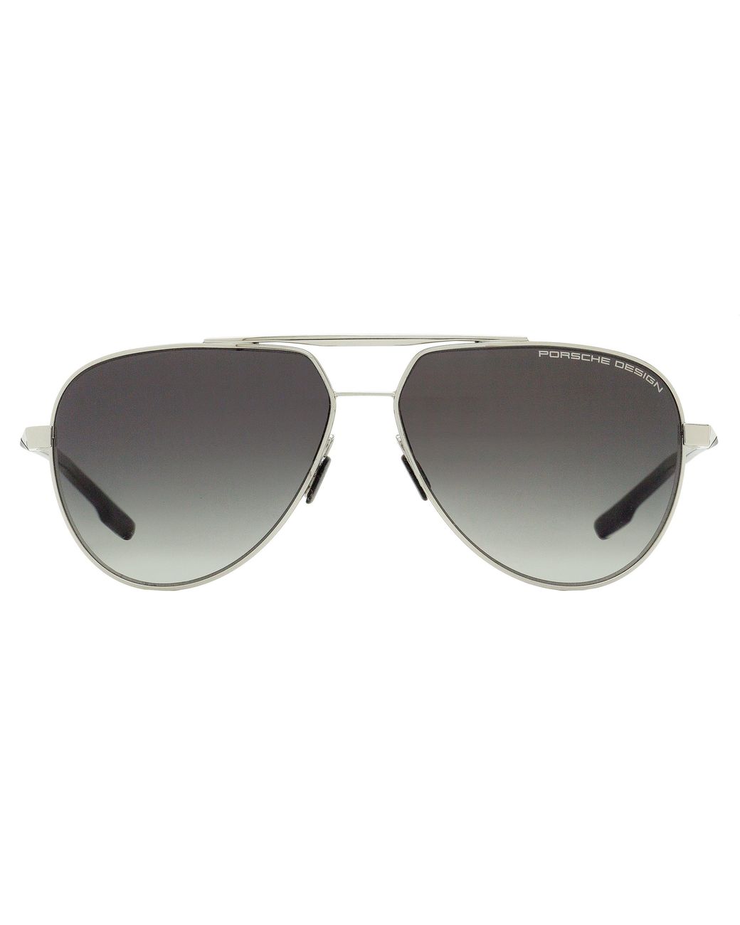 Porsche Design Black Modern Pilot Sunglasses P8935 D Palladium-Matte 62Mm Palladium/Matte