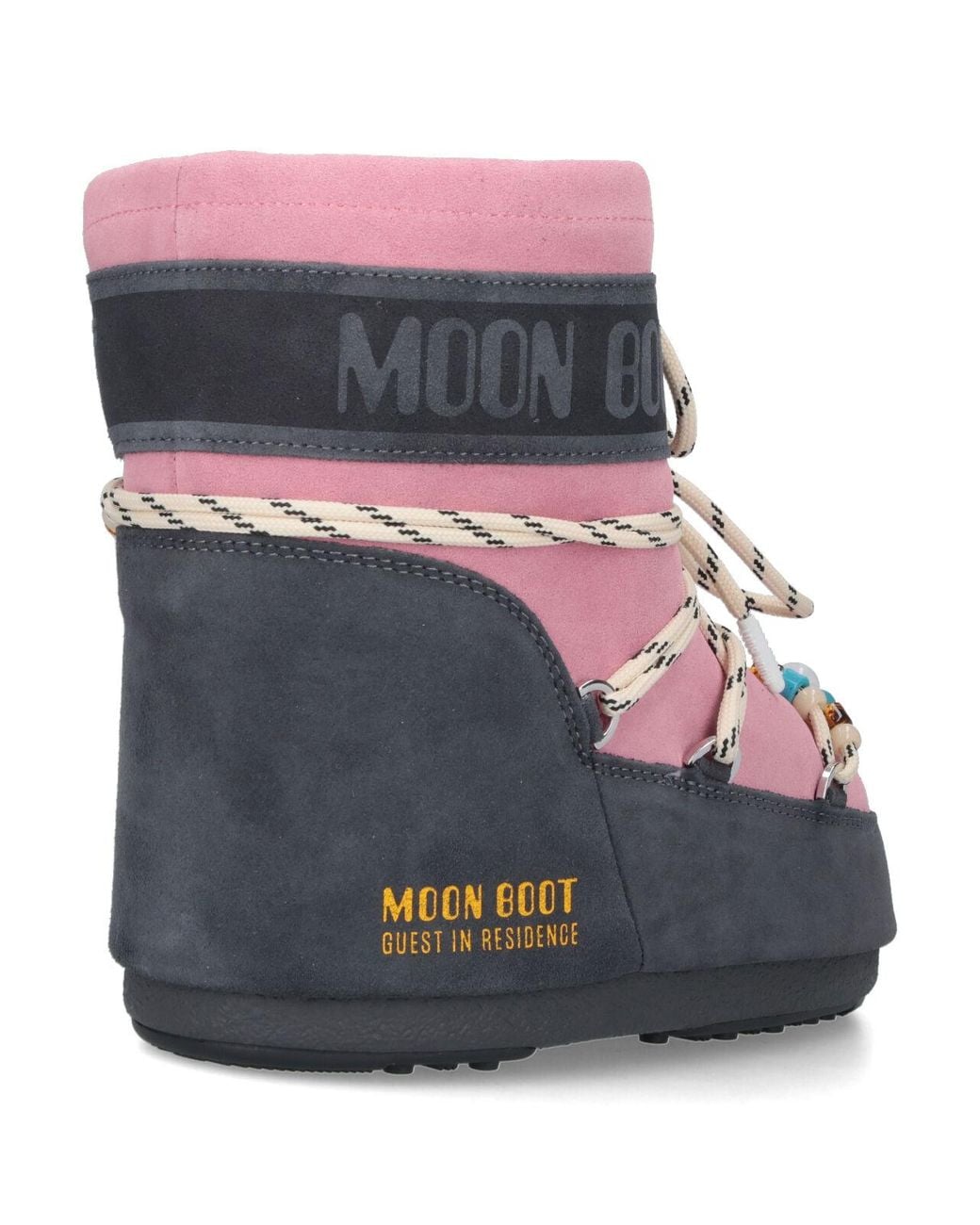 Moon Boot Pink Upper: Cow Suede