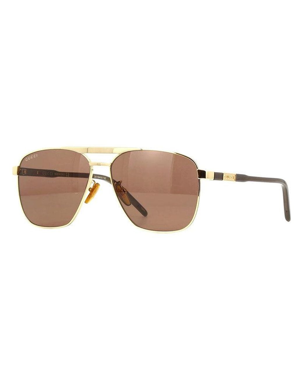 Gucci Brown Gucci Gg1164S 002 Sunglasses for men