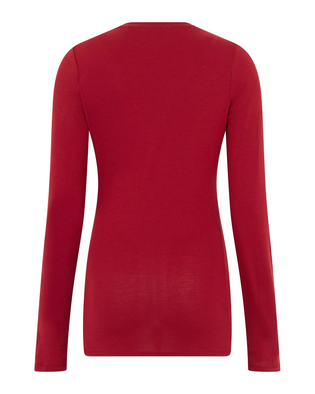 Ludovic de Saint Sernin Red Long-Sleeve Shirt Cotton