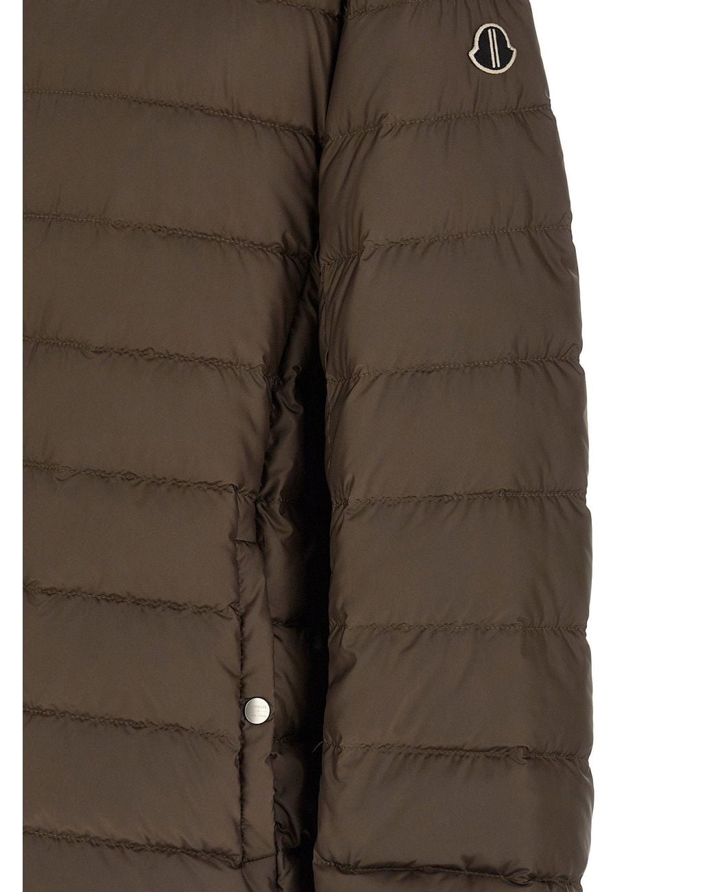 Rick Owens Brown Down Jacket for men