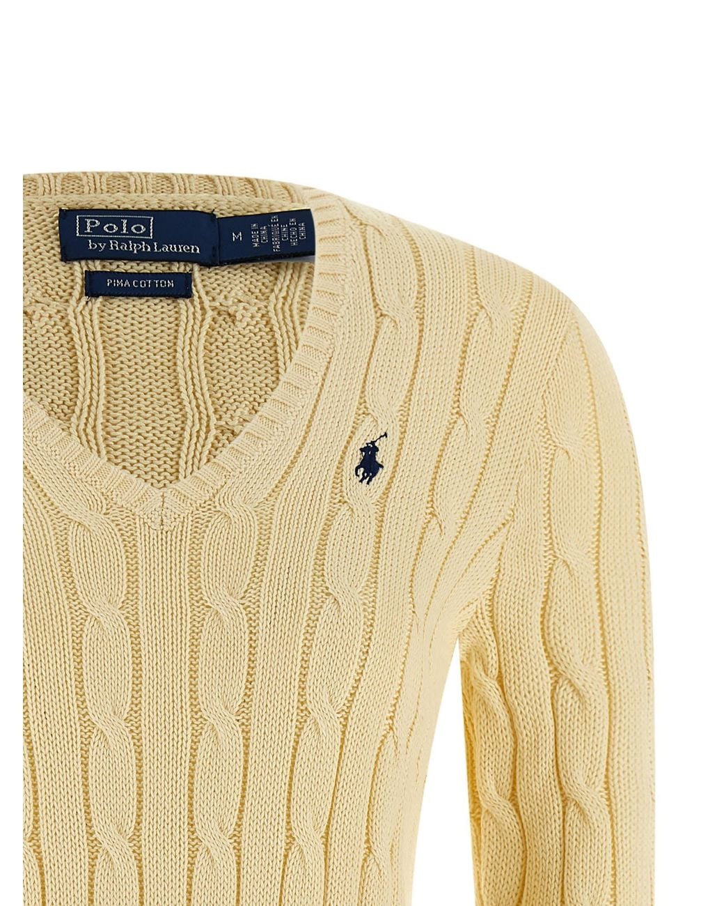 Polo Ralph Lauren Yellow Kimberly Sweater