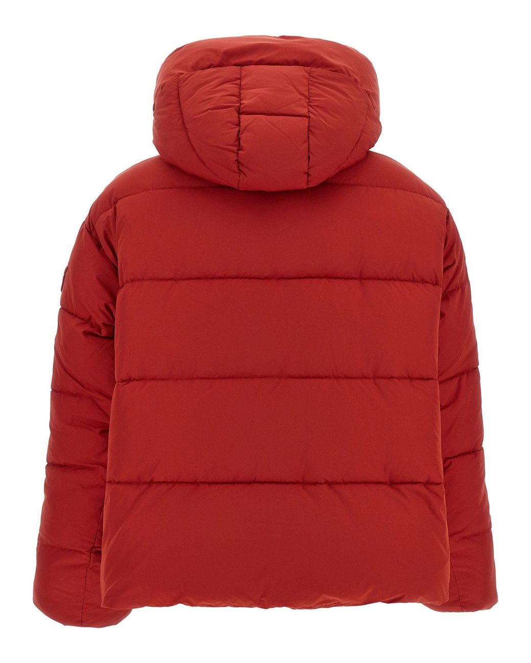 Pinko Red Quilted Down Down Jacket