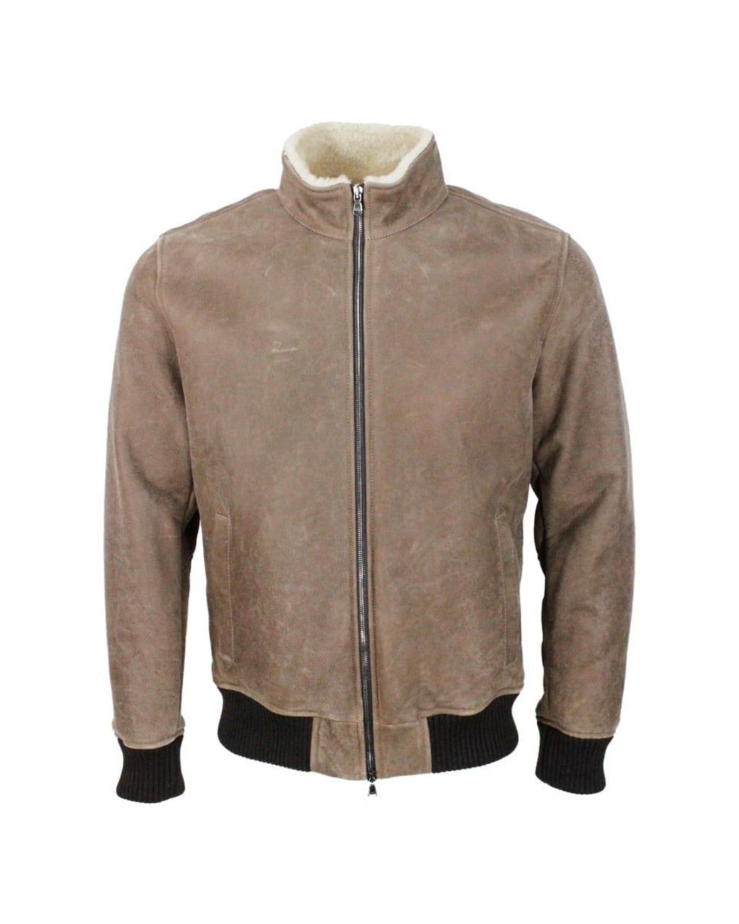 Barba leather jacket hot sale