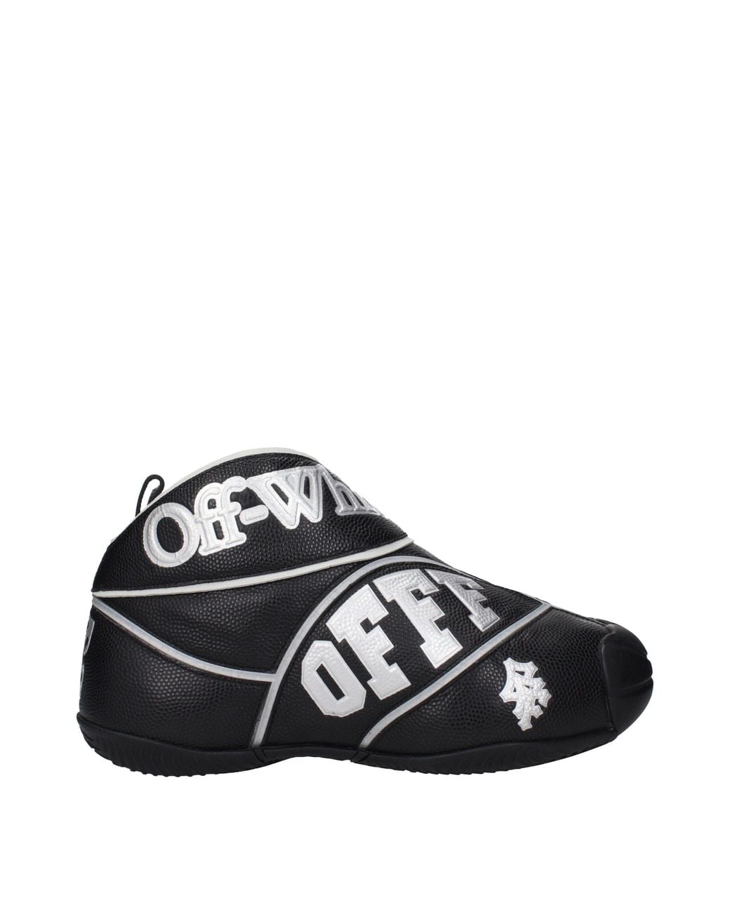 Off-White c/o Virgil Abloh Black Logo Slipon Sneakers for men