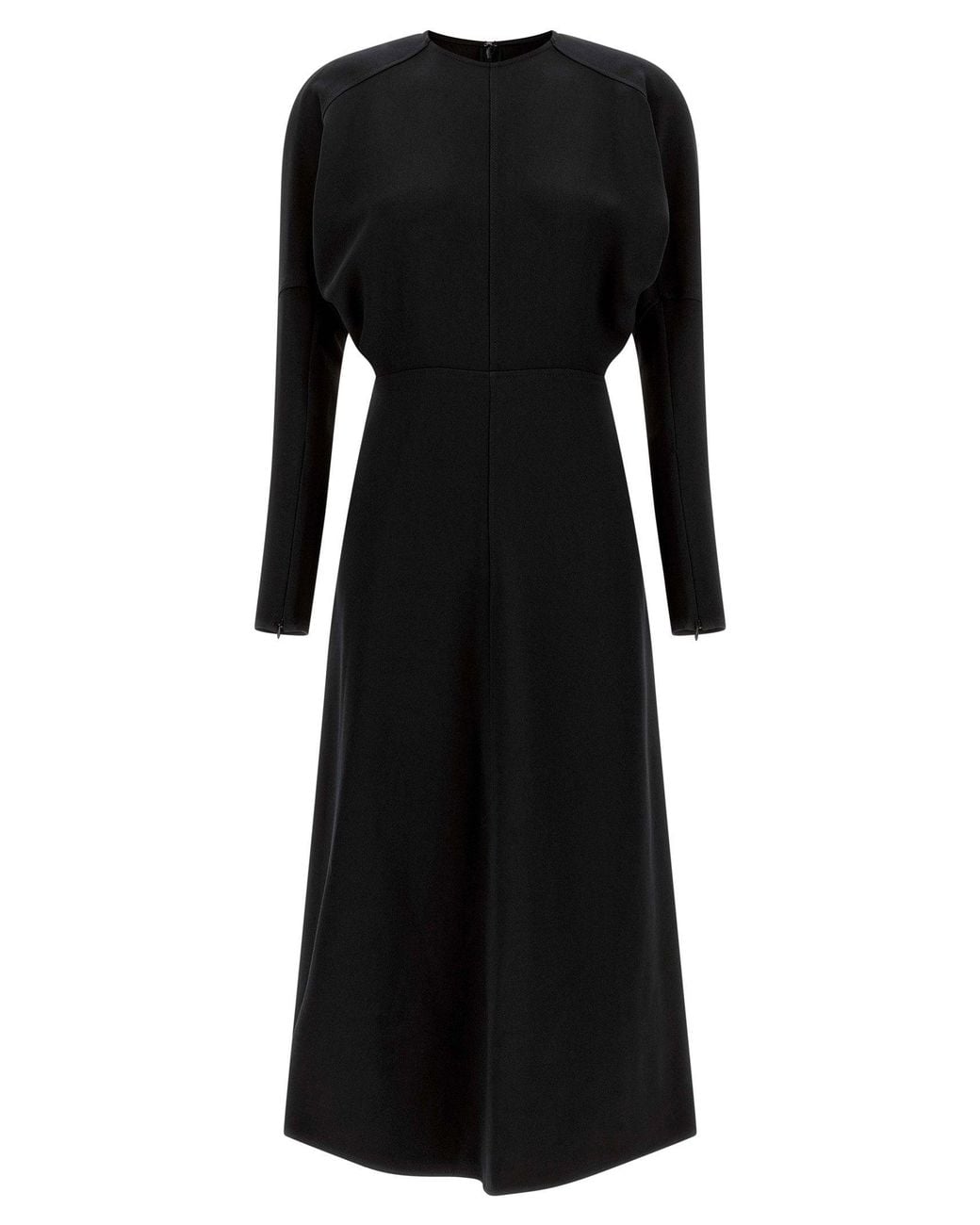 Victoria Beckham Black Dolman Sleeve Dress