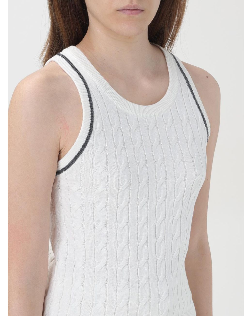 Brunello Cucinelli White Top