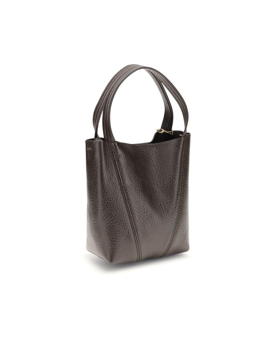 Chloé Brown Spin Shoulder Bag