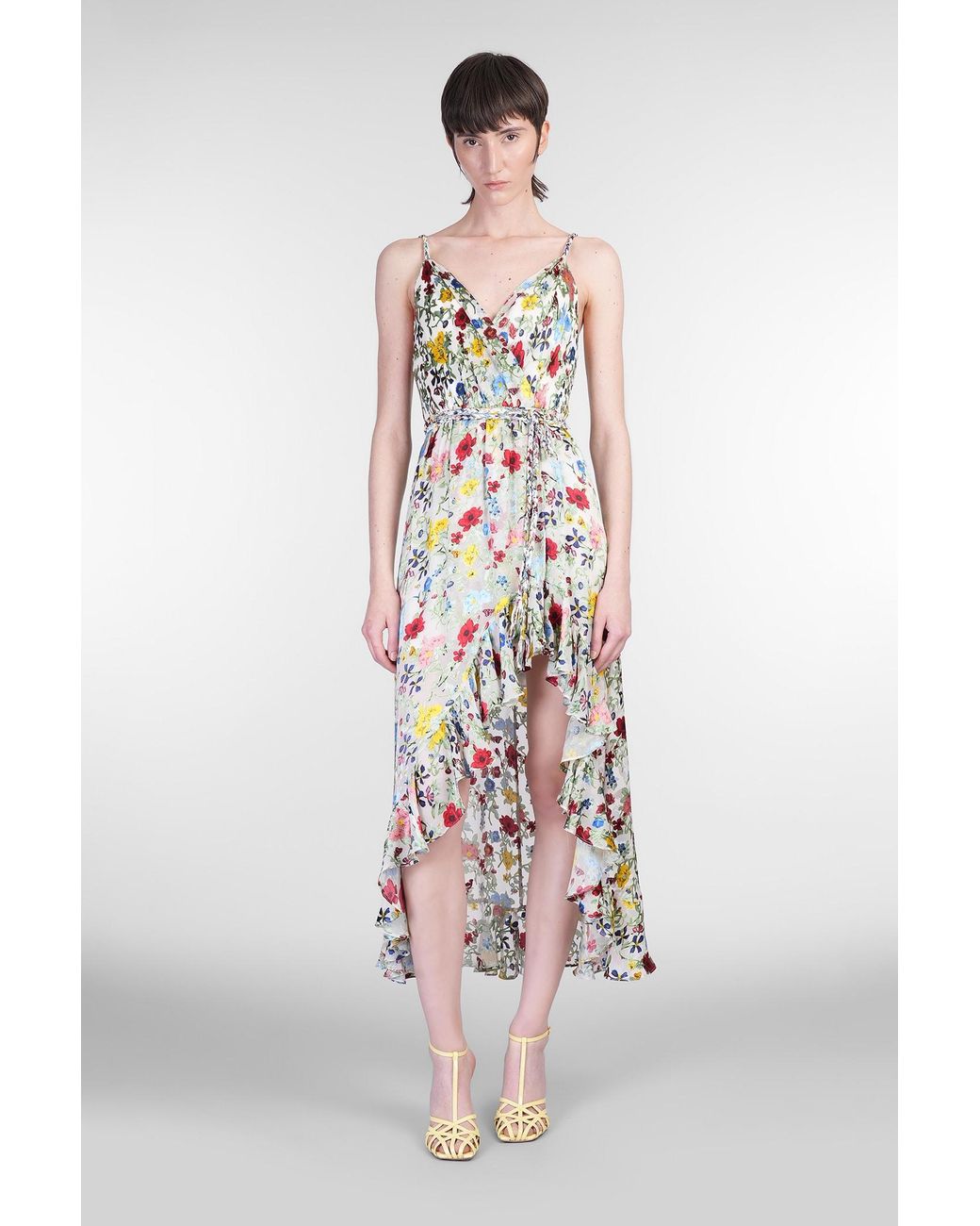 Alice+Olivia■ Tara High Low Midi Dress ■ドレス Alice and Olivia Tara High Low Midi Dress | Bloomingdale's