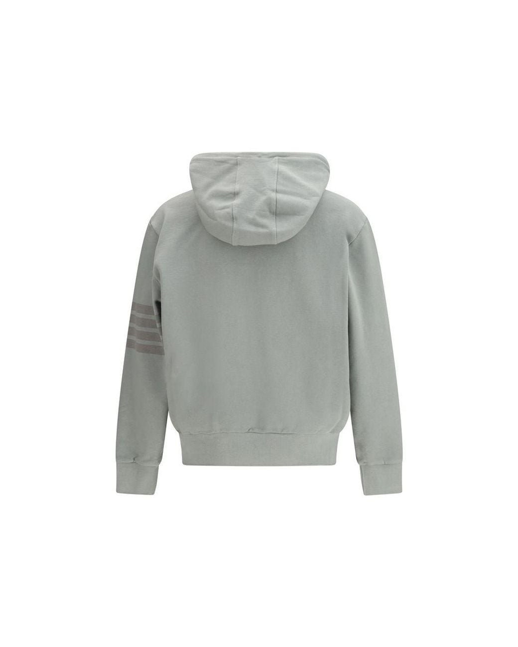 Thom Browne Gray Cotton Sweatshirt for men