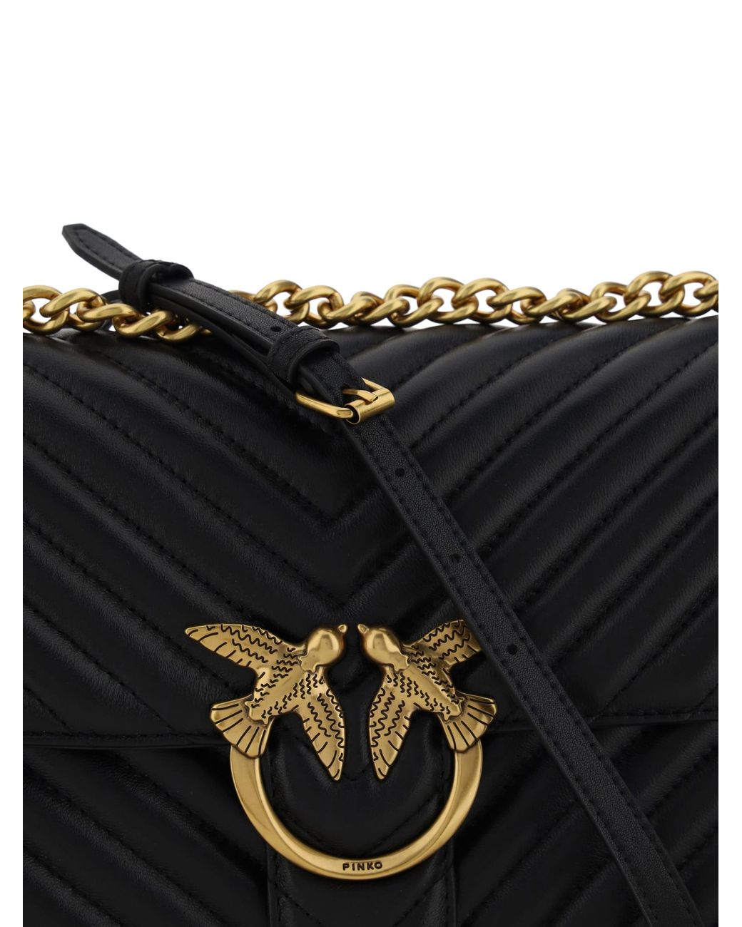 Pinko Black Shoulder Bags