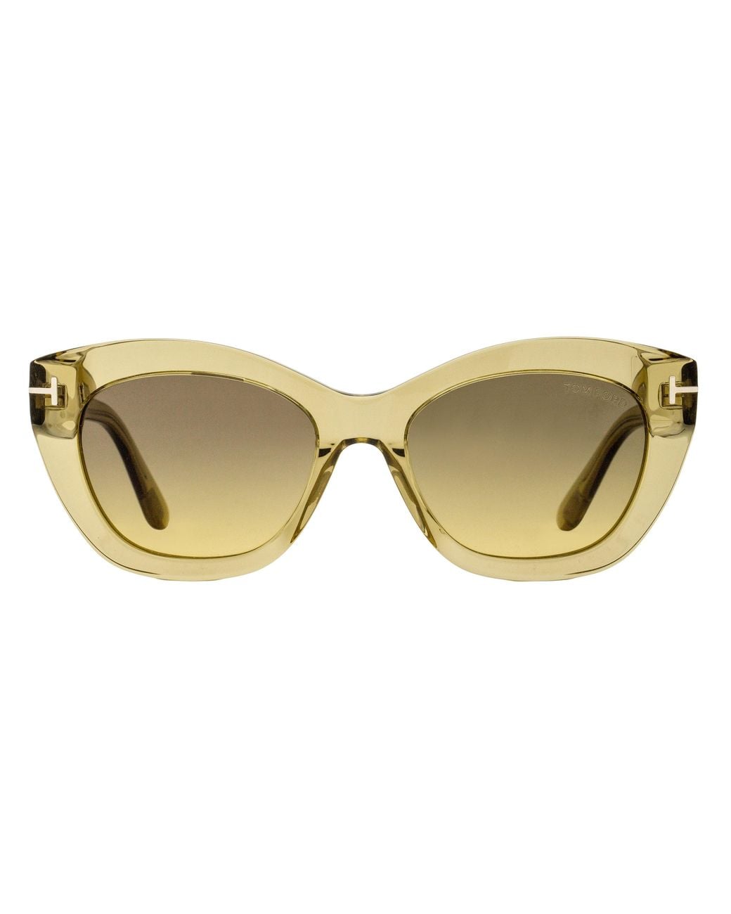 Tom Ford Black Linda-02 Butterfly Sunglasses Tf1285 45B 53Mm Ft1285 Plastic (Acetate)