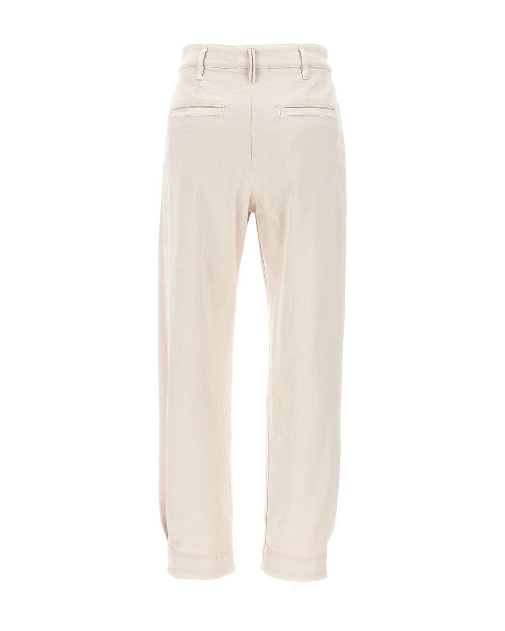 Brunello Cucinelli Natural Pants Mh137P5961_C871 Nwt
