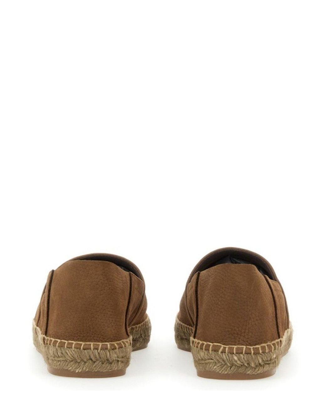 Tom Ford Brown Slip-On Espadrilles for men