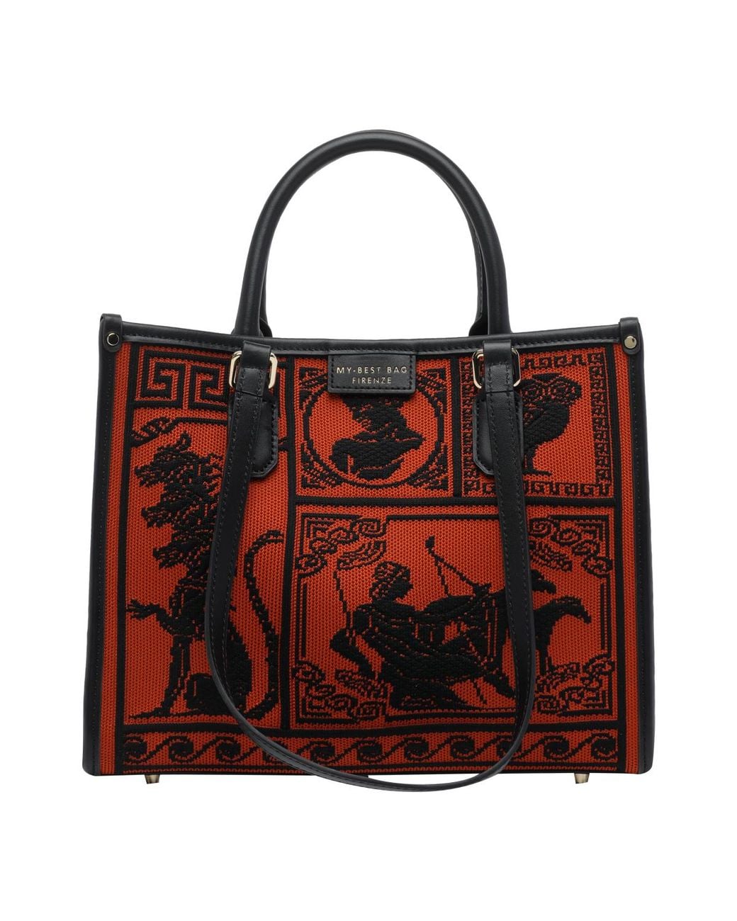 MY BEST BAG FIRENZE Red Fabric