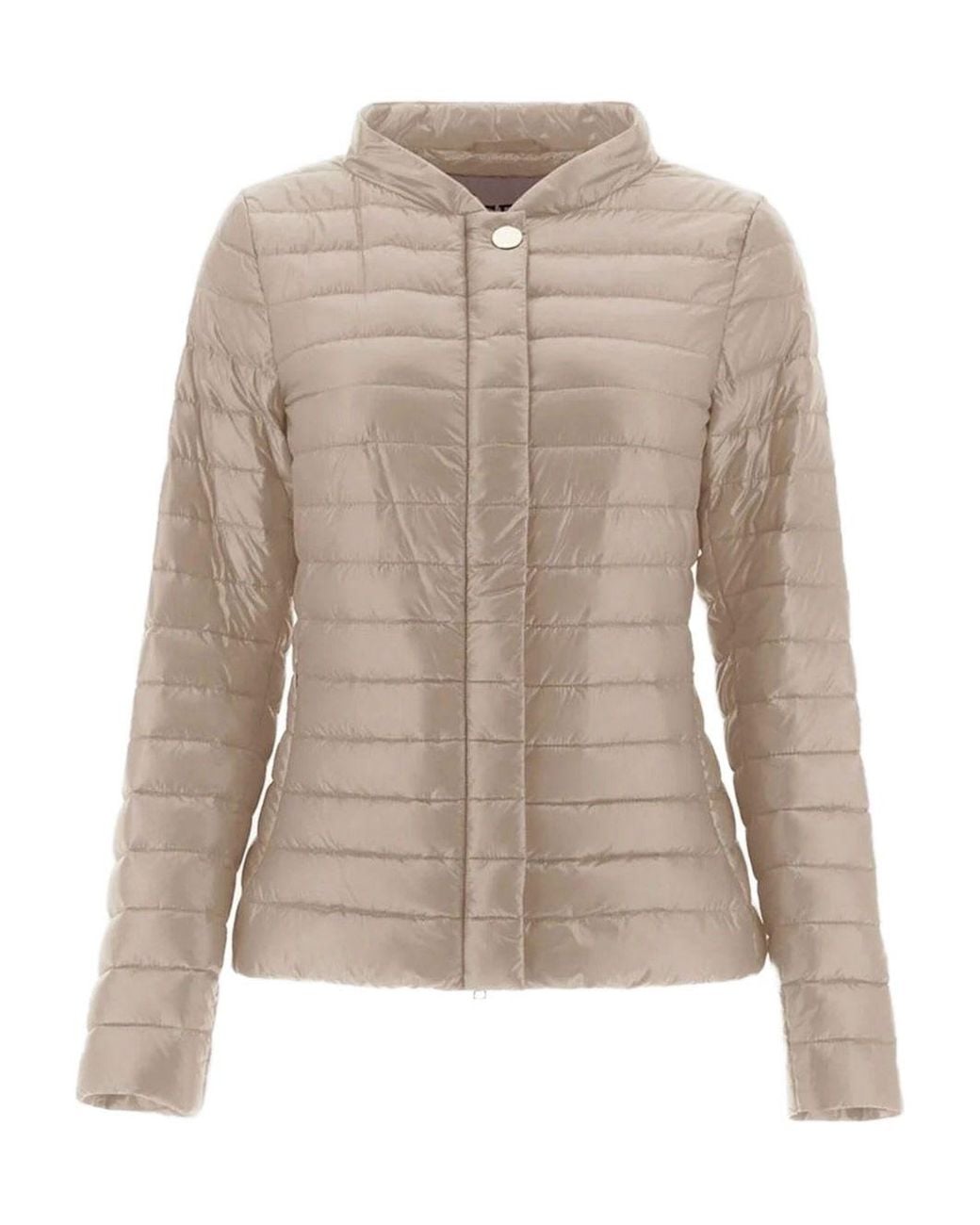 Herno Natural Nylon Short Down Jacket