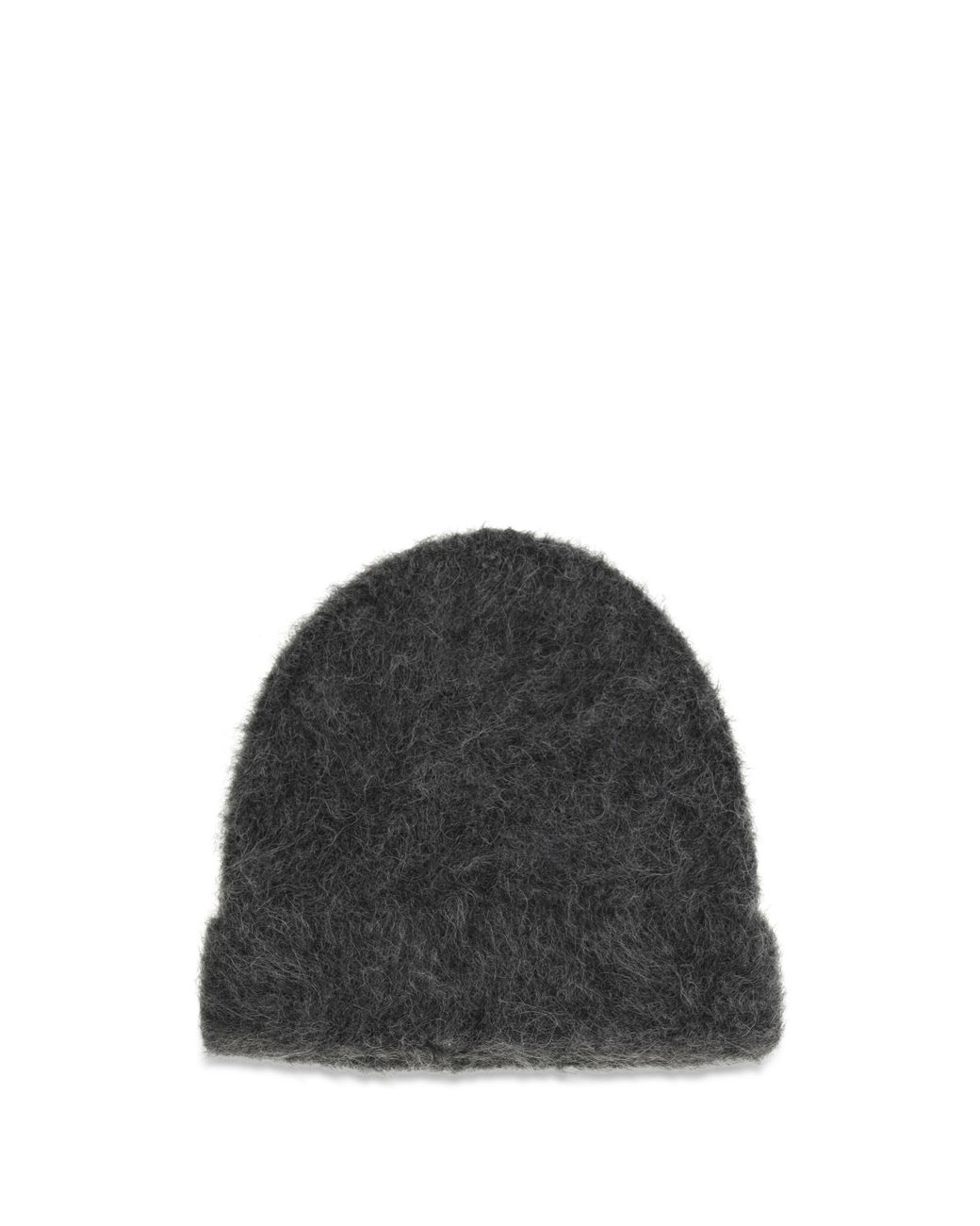 Séfr Black Séfr Fuzzy Alpaca-Blend Beanie for men