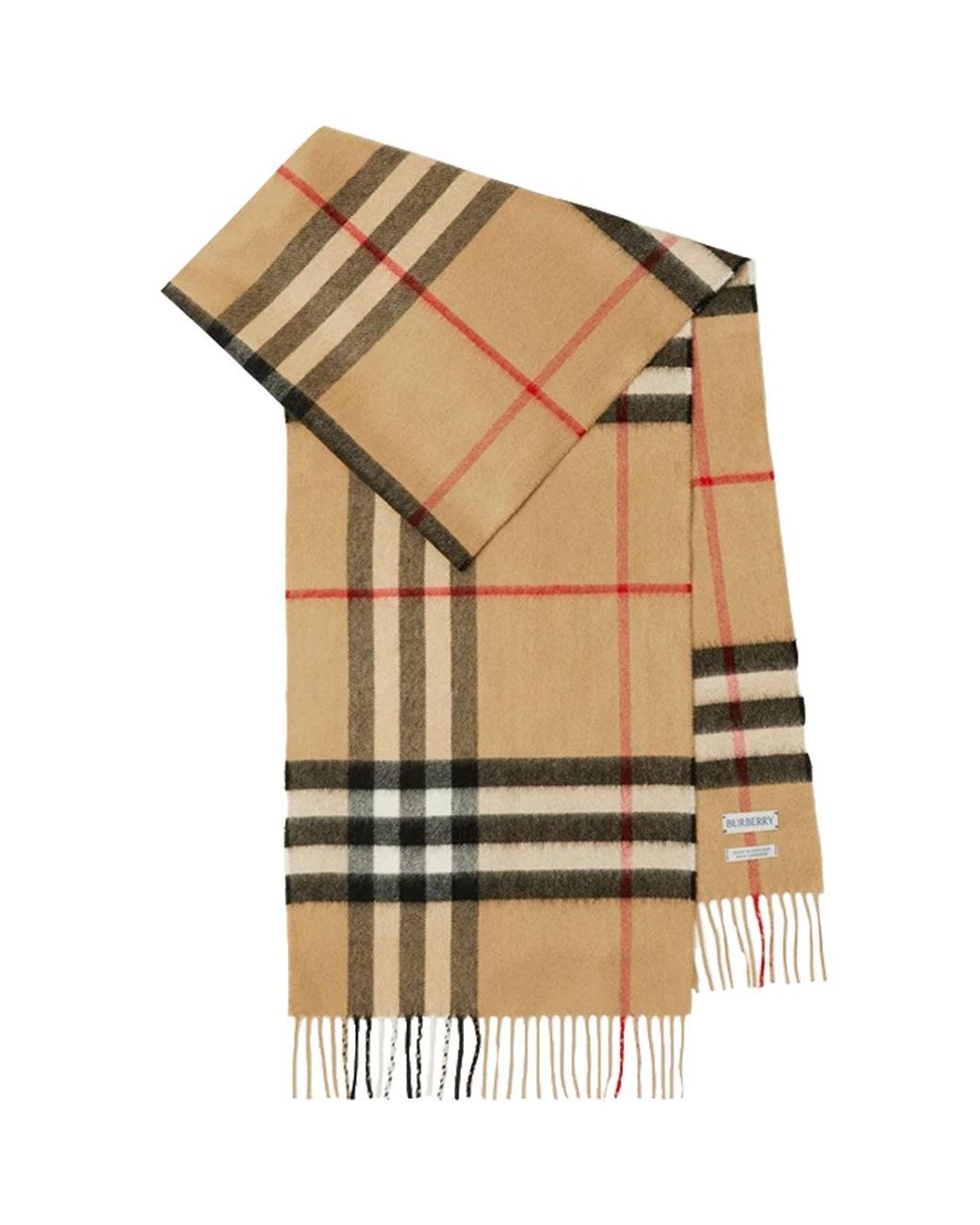 Burberry Natural Check Scarf Archive