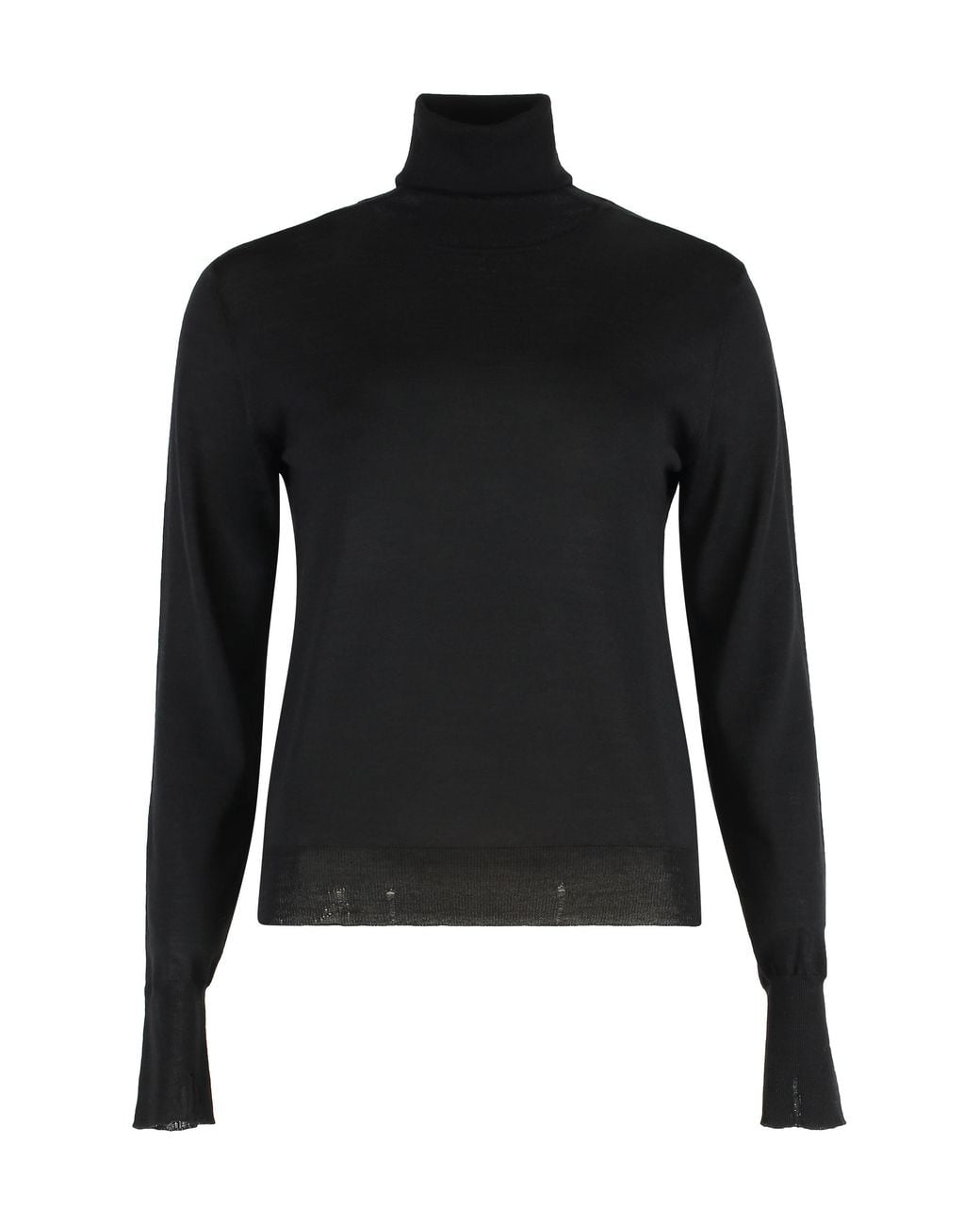 Golden Goose Deluxe Brand Black Dilara Virgin Wool Turtleneck Sweater