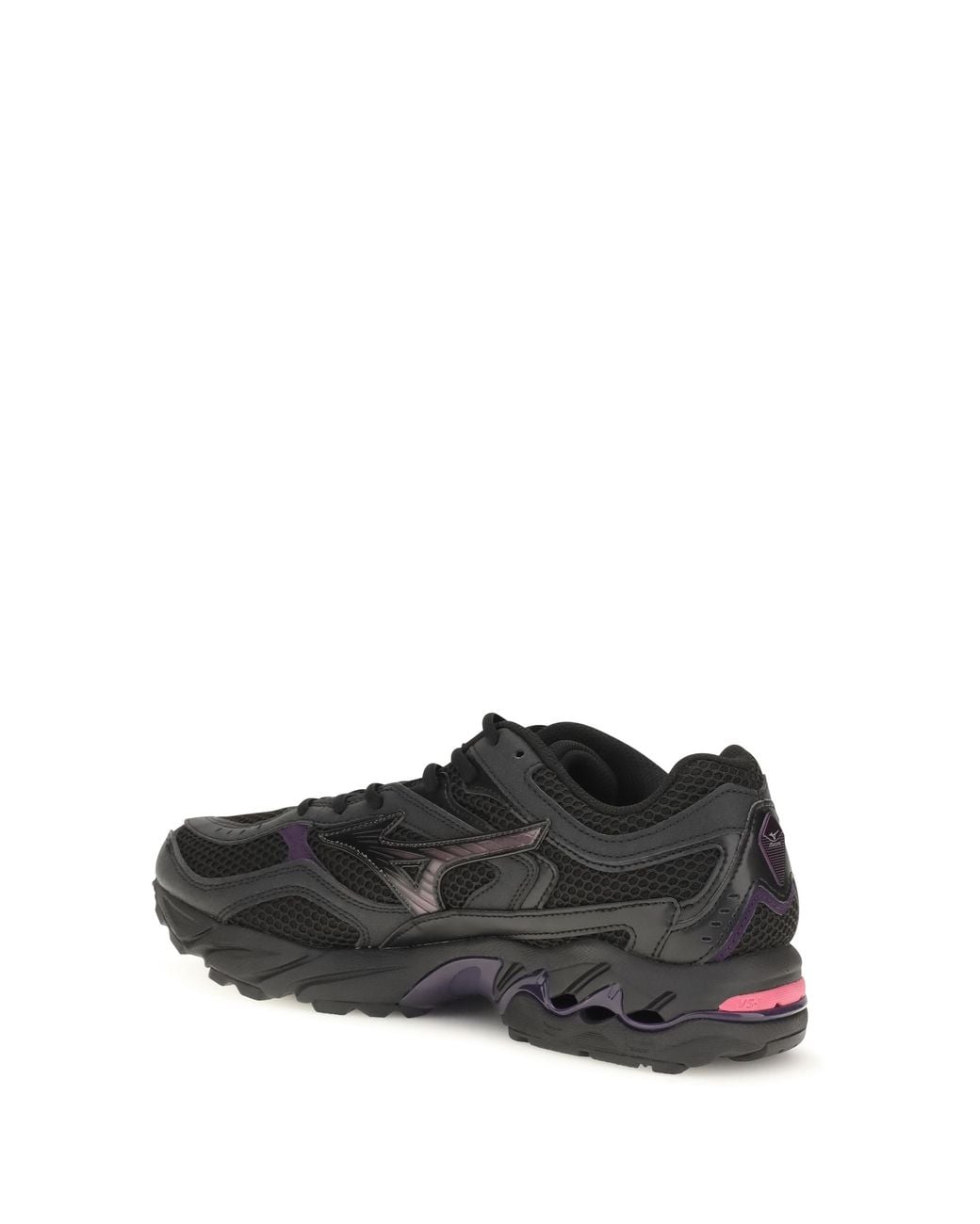 Mizuno Black Wave Mustang Ls Sport Sneakers Upper: Fabric; Sole: Rubber for men