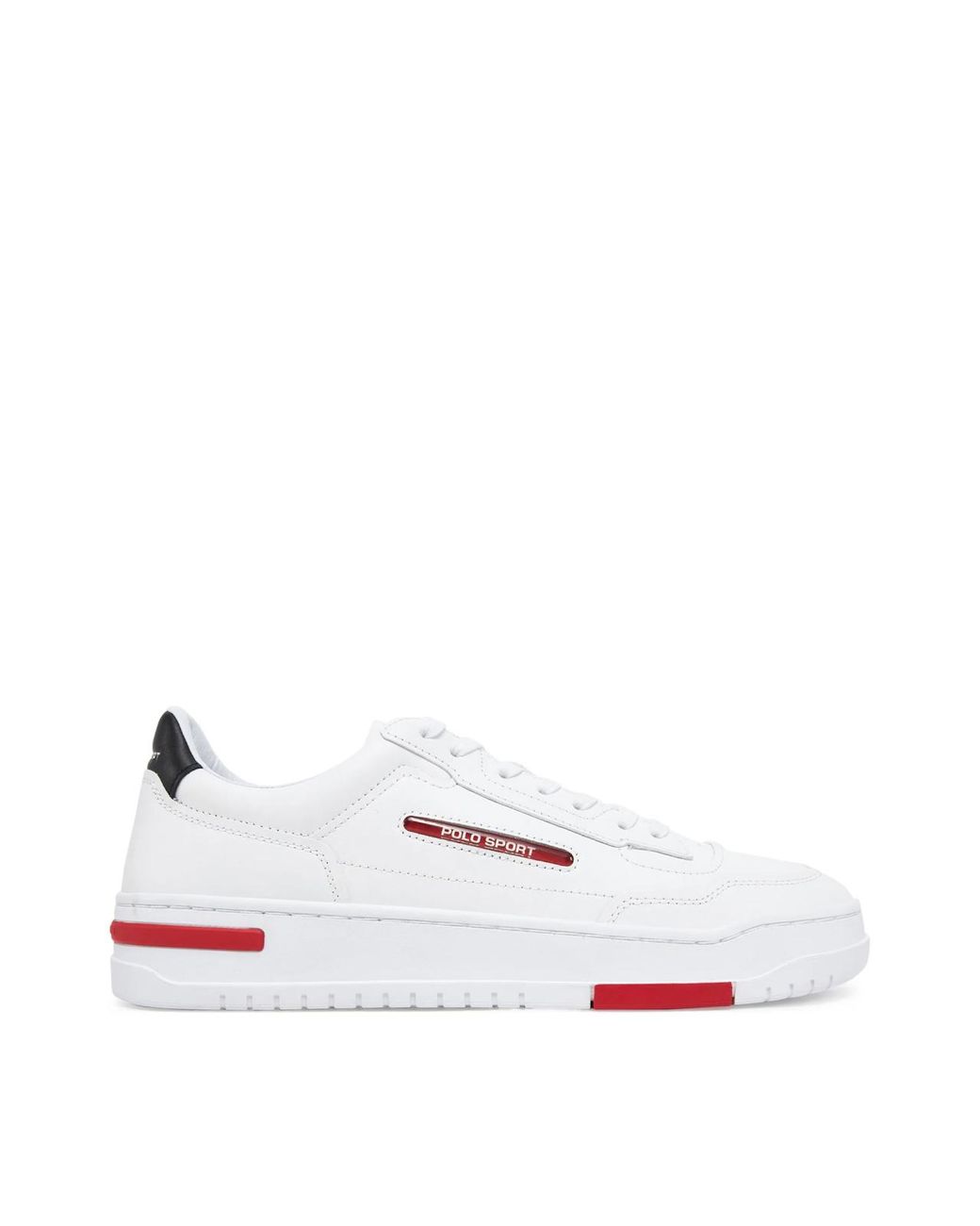 Polo Ralph Lauren White Ps 300 Logo Sneakers Shoes for men