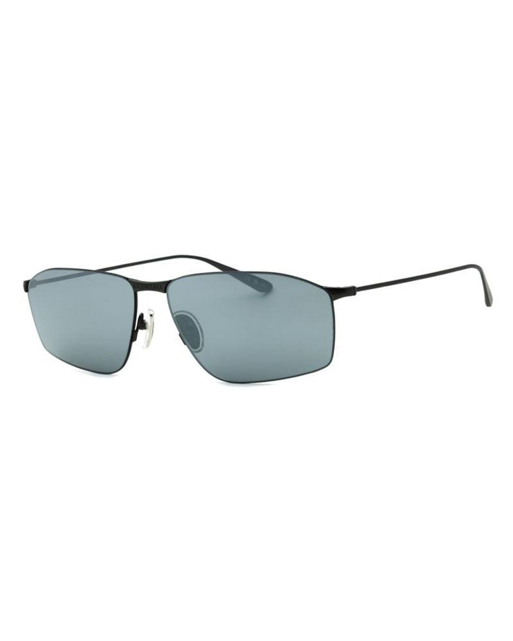 Balenciaga Black Frame And Lens Sunglasses for men