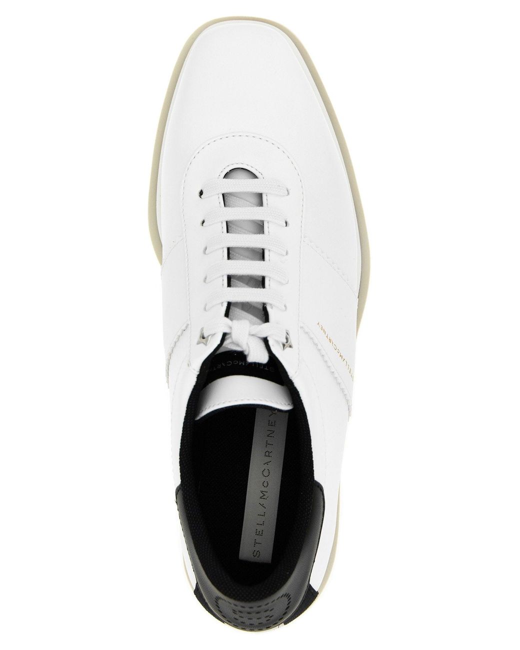 Stella McCartney White Elyse Sneaker