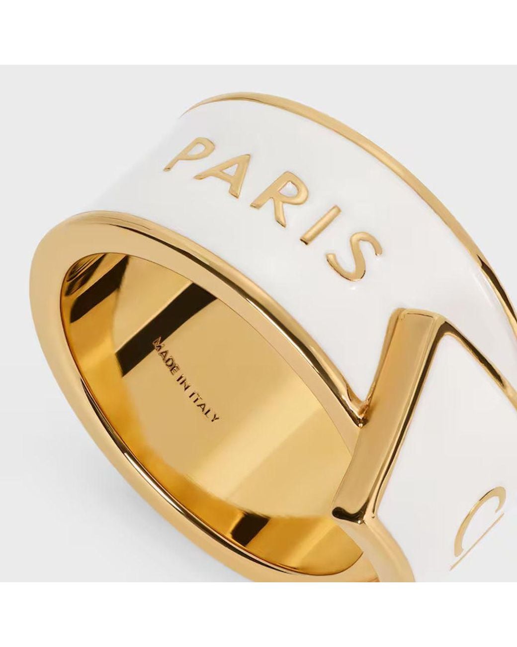 Céline Metallic Celine H26 Ring