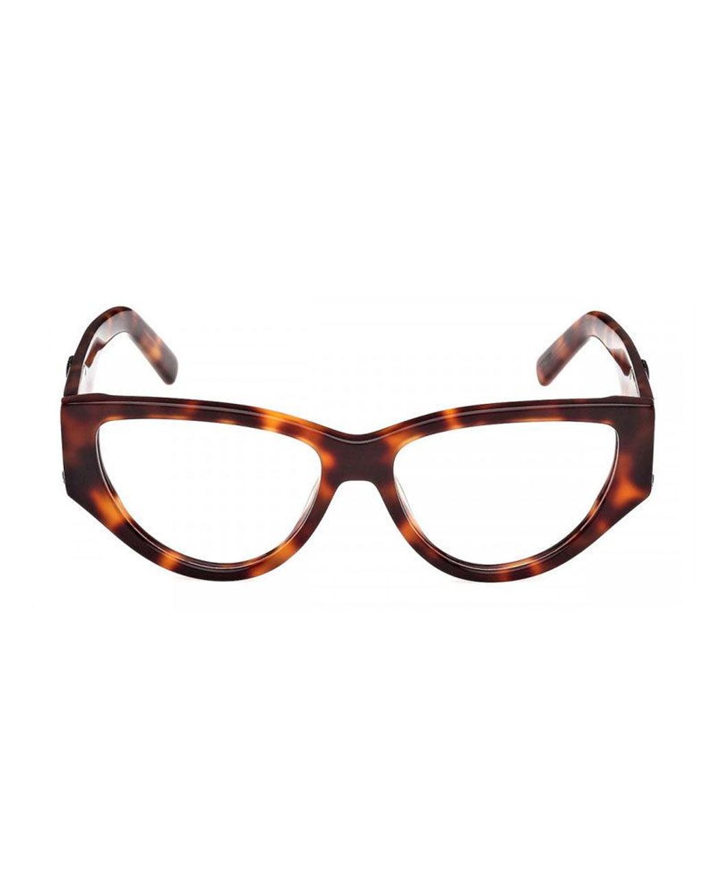 MCM Brown Mini Eyeglasses With Clear Demo Lenses