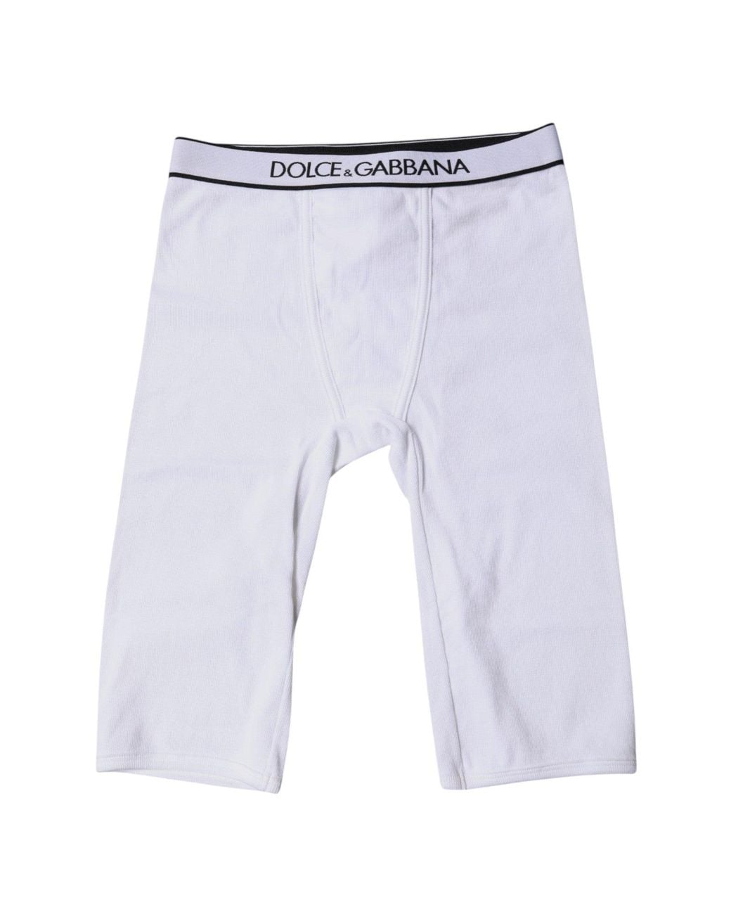 Dolce & Gabbana Blue Dolce & Gabbana Logo-Embroidered Cotton Leggings