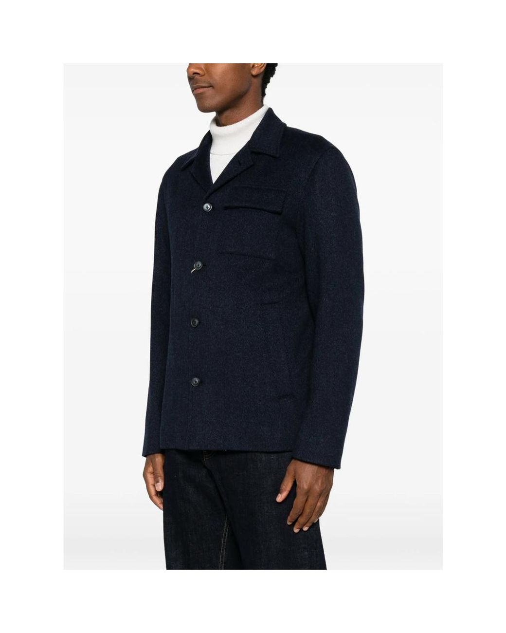 Herno Blue Jackets for men