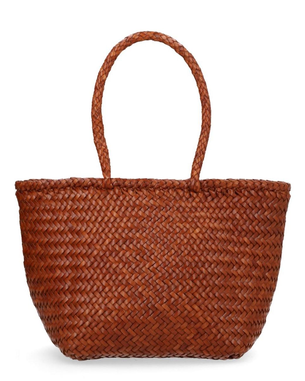 Dragon Diffusion Brown Dragon Diffusion Grace Basket Shoulder Bag