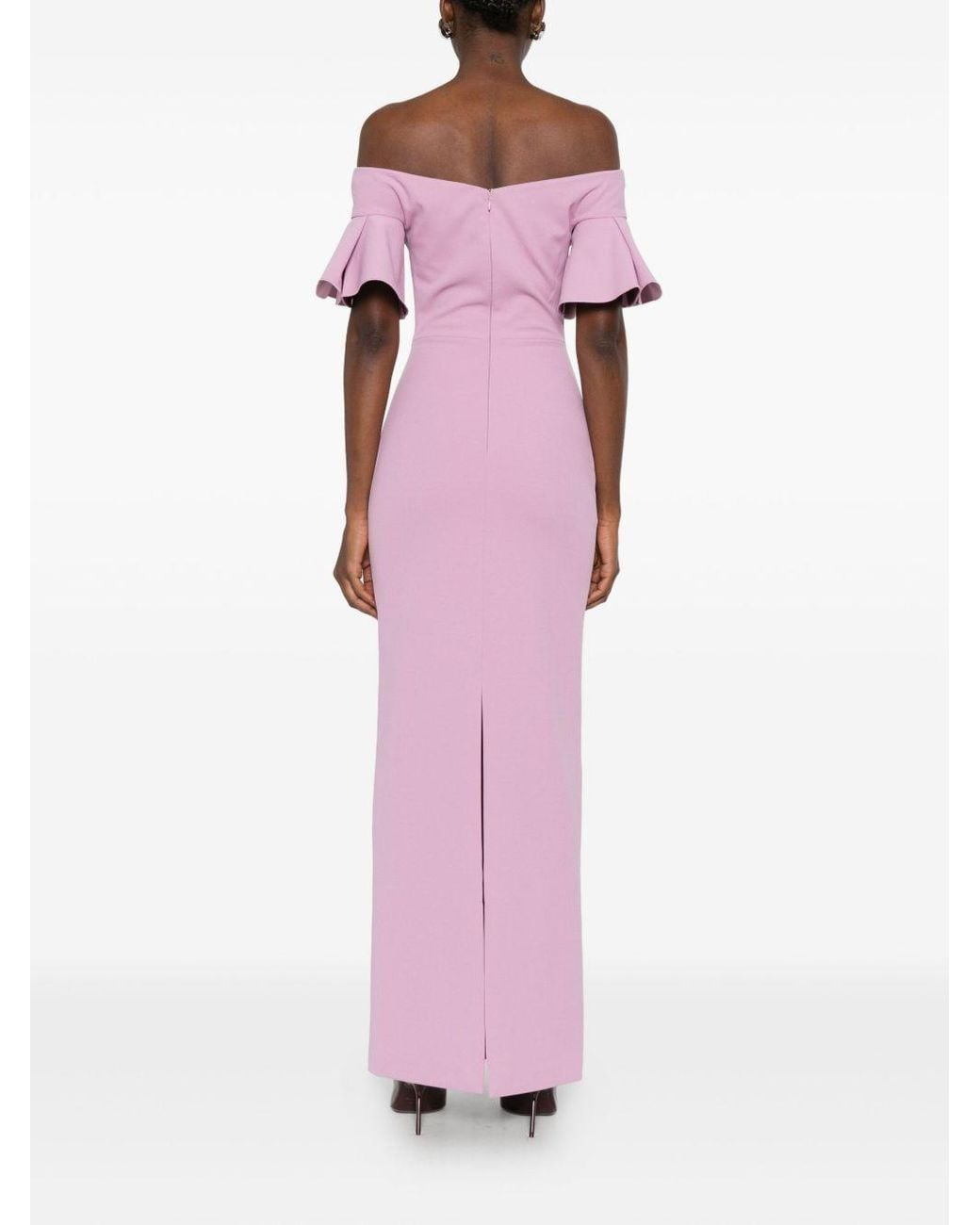 Solace London Pink Cielo Maxi Dress