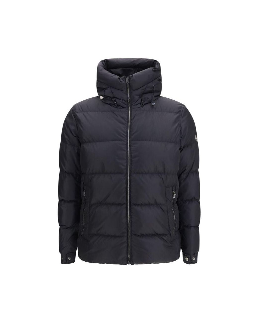 Herno Blue Goose Down Shell Jacket Clothing for men