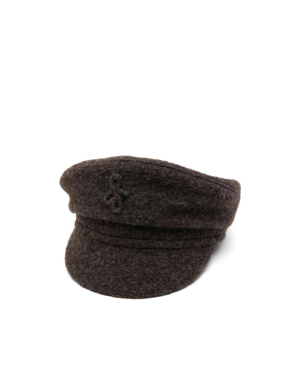 Ruslan Baginskiy Black Béret À Logo Brodé